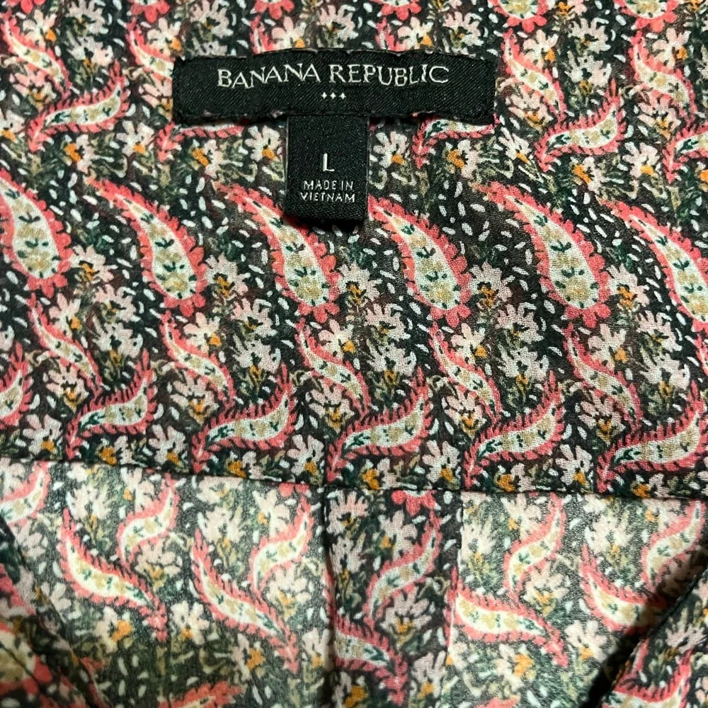 Banana Republic Women’s Blouse Size Large - Picture 4 of 7